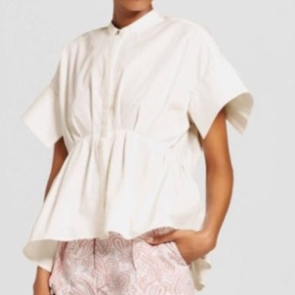 Victoria Beckham for Target white blouse